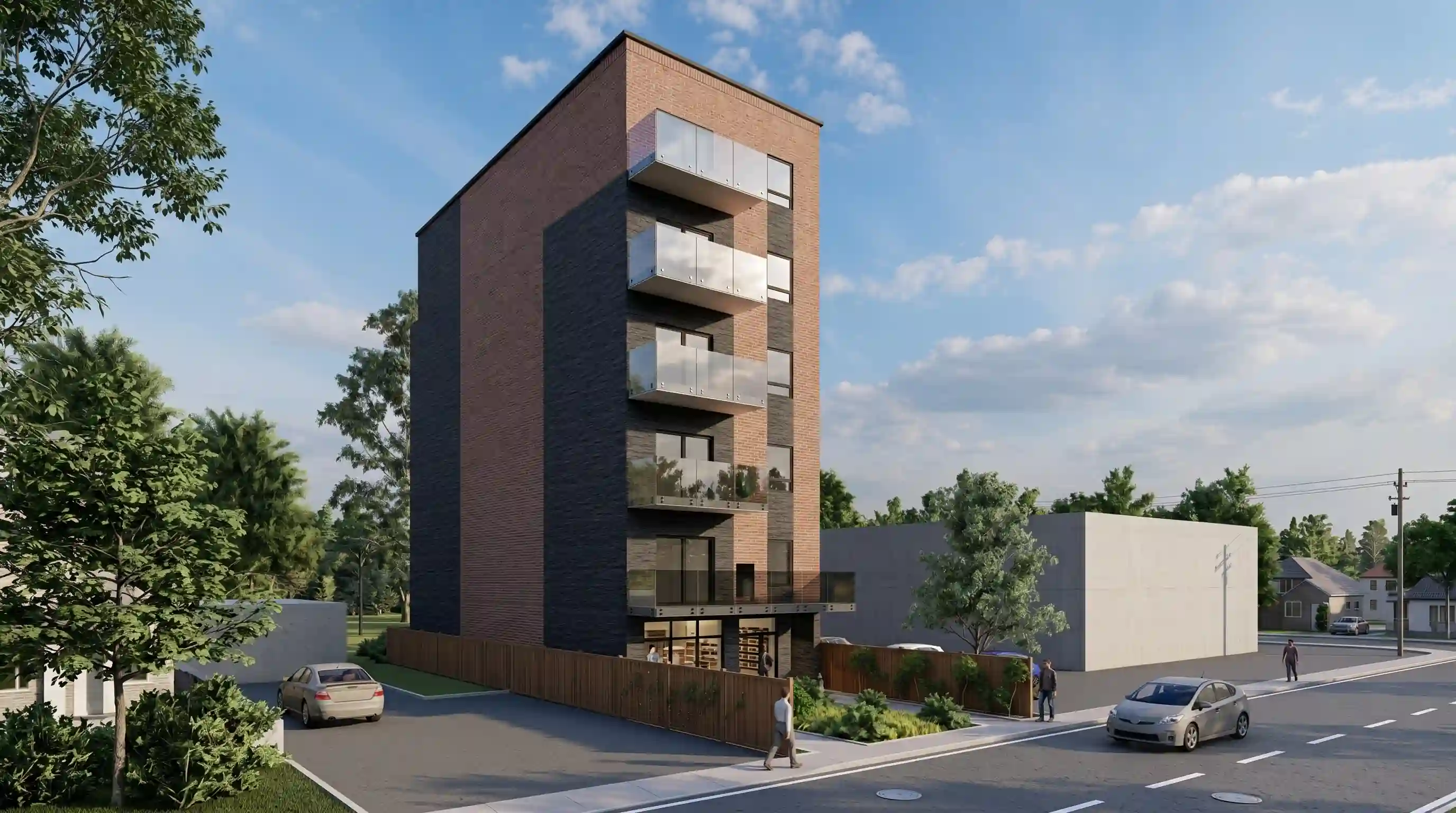 Woodstock Midrise Apartment Building